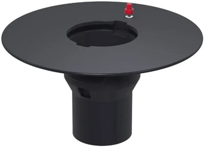 Aco Afvoerlichaam 360x180 mm DN100 90°w.kleefflensgegrond