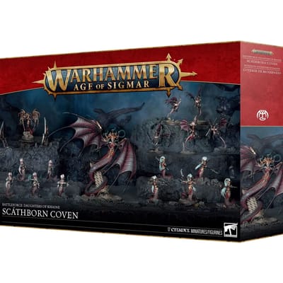 Beeldje Games Workshop Warhammer AoS - Battleforce Daughters of Khaine Coterie de Moirenees