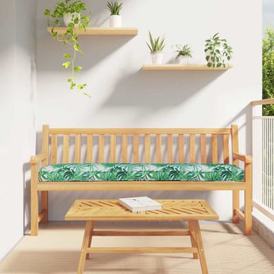 vidaXL - Pallet - Kussen - Bloemen - Bladpatroon - 200 - x - 40 - x - 8 - cm - Oxford - Stof