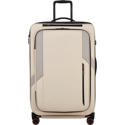 Samsonite Koffer - Glazed spinner 78/29 (4 wiel) lichtgewicht koffer - 48 x 78 x 32/35 cm - uitbreidbaar - Sandstone - 141 l