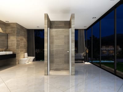 Aloni Douchedeur 100cm In Nis 6mm 97-101x190cm