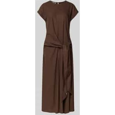 linnen blouse met V-hals