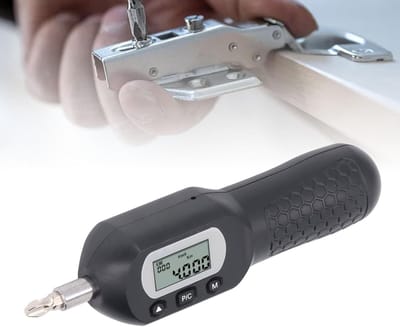 Digitale Schroevendraaier - Momentsleutel Instelbaar - Precisie Werk - LCD Achtergrondverlichting - 0.2-2 Nm - Zwart