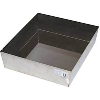 Stawa-R bodemopvangbak voor asecos veiligheidskasten van de series Q30, Q90, S90 en K90, roestvrij staal 1.4016, B 442 x D 507 x H 127 mm, 22 l