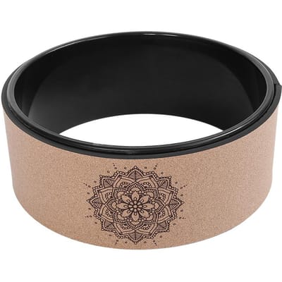 Yoga Stretch Buig Balans Wiel Cirkel voor Gezondheid Fitness Afslanken Oefening black