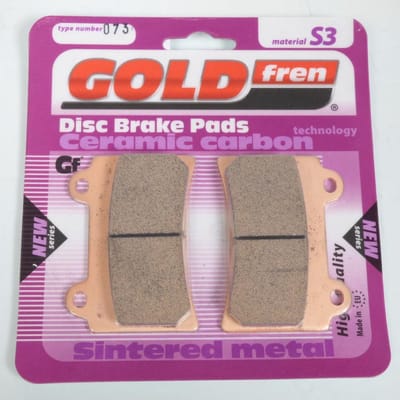 Plaquette de frein Gold Fren pour Moto Yamaha 600 SRX 1990 à 1991 AVG / 3SX Neuf