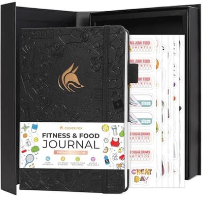 Fitness en Food Journal - Begeleide dagelijkse training en maaltijd tracker voor gewichtsverlies