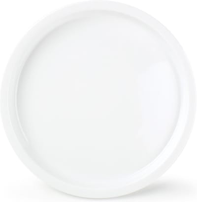 Bonbistro Plat bord 23xH2cm wit Care (Set van 6)