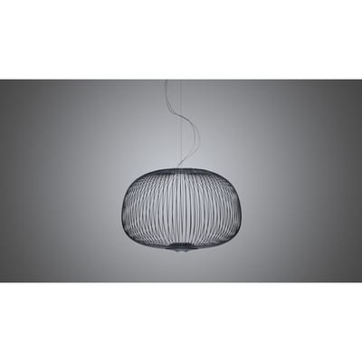 Foscarini Spokes 3 Hanglamp - grafiet - niet dimbaar