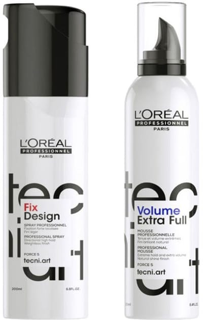 L'Oréal Professionnel Tecni.art Fix Design 200ml + Full Volume Extra 250ml