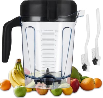 Mixer Kan Vervanging - Blender Cup - Grote Mengen - BPA-vrij Materiaal - 64oz Capaciteit - Transparant