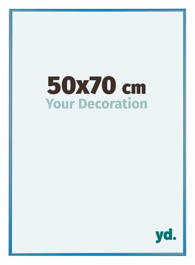 Your Decoration - Fotolijst 48x67 cm - Aluminium - Staal Blauw - Kent