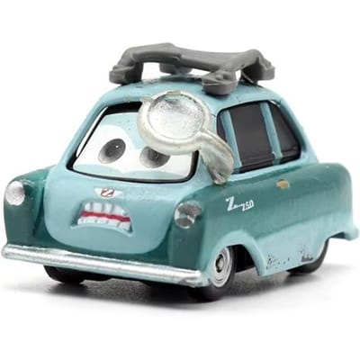 Pixar Cars 2 Cars 3 Flash McQueen King Frankie Race Dusty Fritter Miss League Voiture Jouet pour garçons conçu pour les Enfants gray