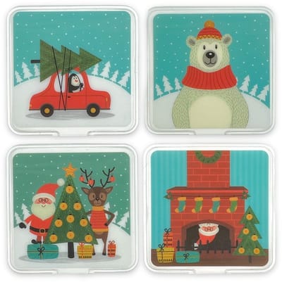 Dailygoods- Handwarmers Oplaadbaar - Herbruikbare Warmtezakjes - Warmtepads - Lichtgewicht - Set van 4 - Zachte Hoes van 100% Kunststof