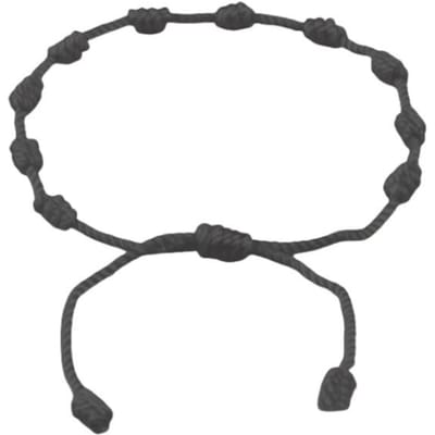 2 stuks/Set Mode Resortstijl Casual Geluk Geweven Dames Enkelband Armband Set one-size
