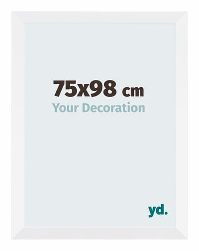 Your Decoration - Fotolijst 75x98 cm - MDF - Wit Mat - Catania