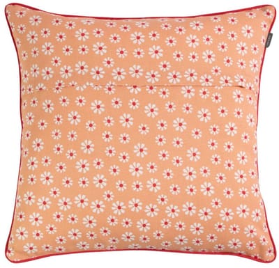 Daisy Flowers Kussen oranje 50x50cm