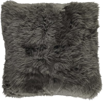 Sheepskin House - Langharig Schapenvacht Kussen - 35x35 cm