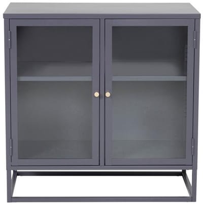 Svea - Noma vitrinekast - 85 x 85 cm - grijs