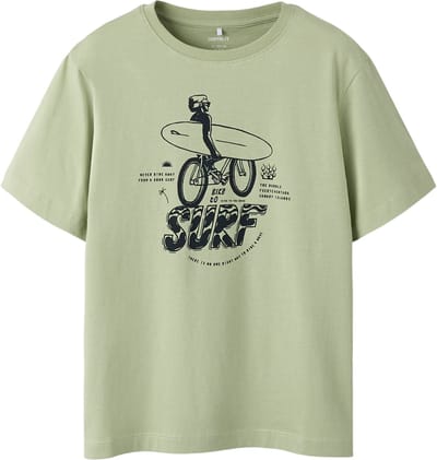 NAME IT - NKMHANSY SS NREG TOP BOX PB - Jongens - T-shirts