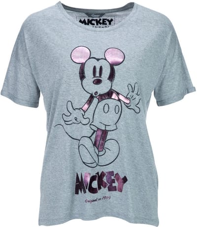 Princess goes Hollywood • grijs Mickey t-shirt • maat 36