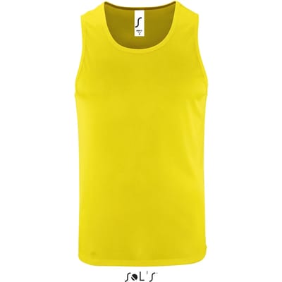 SOL'S Men´s Sports Tank Top Sporty L02073 - Neon Yellow - S