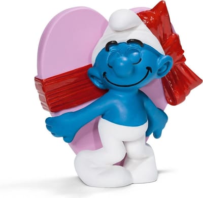 Smurf Valentijnsdag - Schleich - 5 cm hoog en 5 cm breed