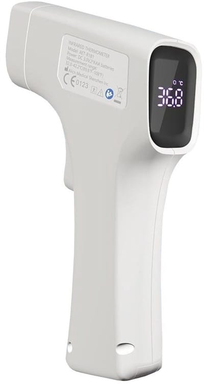 FysioSupplies - Medische Infrarood Voorhoofdthermometer - Thermometers