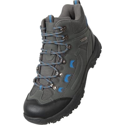 Mountain Warehouse Heren Adventurer Waterdichte Wandelschoenen (Grijs)
