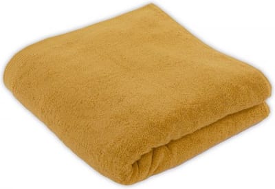 Tiseco Home Studio - Badlaken DELUX - - SET/2 - 100% katoen - 550 g/m² - 100% katoen - superzacht en zeer absorberend - 70x140 cm - Tangerine