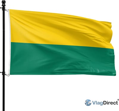 VlagDirect - Haagse vlag - Den Haag vlag - 150 x 225 cm - XL vlag.