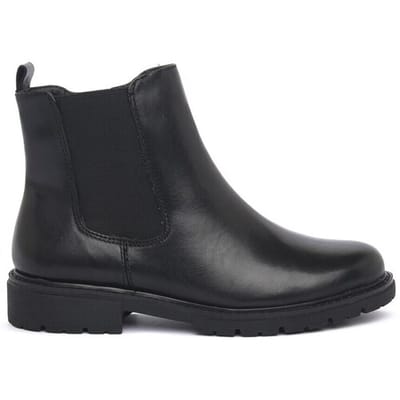 Jana Dames Chelseaboot 8-25700-45 001 H-breedte Maat: 38 EU