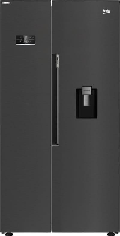 Amerikaanse koelkast 91cm 576l nofrost zwart - beko - GN163241DXBRN