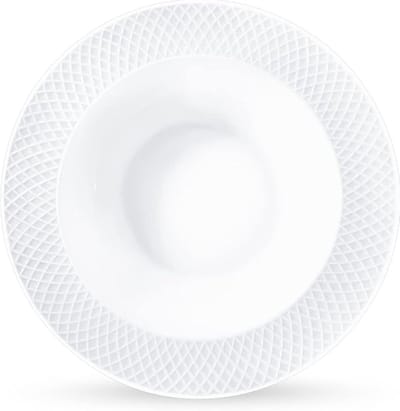 Wilmax - Diep Porseleinen Bord - 22,5 cm - Set van 2 - Wit