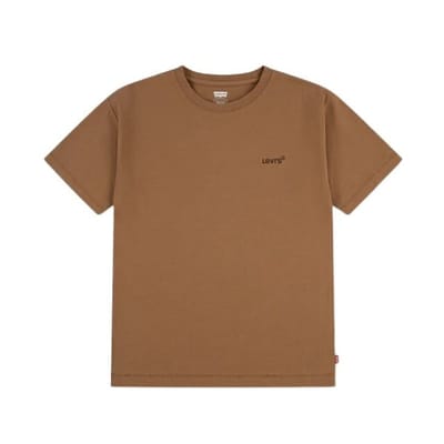 Levi's - Jongens t-shirt - Maat 116 - Jongens - Bruin -