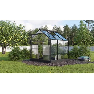 Vitavia Tuinkas Planet 3800 - Veiligheidsglas 3 Mm - Zwart - 195x195x207 Cm