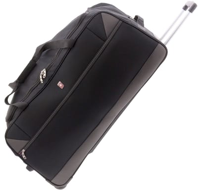 Gladiator Metro Grote Reistas met Wielen - 80x38x34 cm - Lichtgewicht Wieltas - Weekendtas 104 liter - Zwart