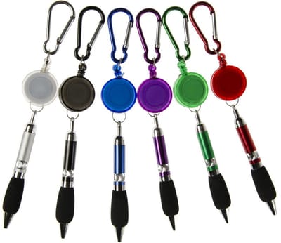 Duckiez Sleutelhanger Pen+Touwtje&Karabijnhaak - 1 stuk