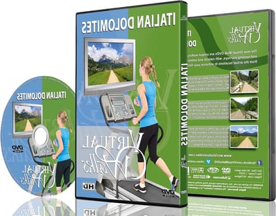 Virtuele Wandelingen - Berglandschappen - Fitness Training - Italiaanse Dolomieten - Standaard DVD formaat