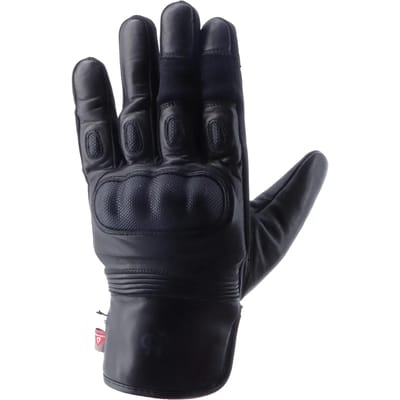 Motor handschoenen voor de winter van leer en stof Helstons Tomy