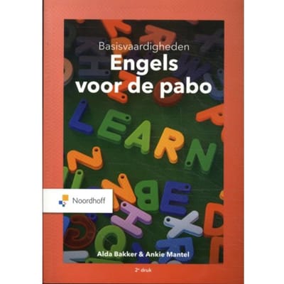 Basisvaardigheden Engels Voor De Pabo - Alda Bakker