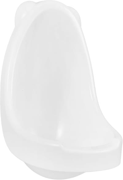 Kinder Urinoir - Potje Jongens - Zindelijkheidstraining - Draaiend Molentje - 17.5 x 20 x 17.5 cm - Wit
