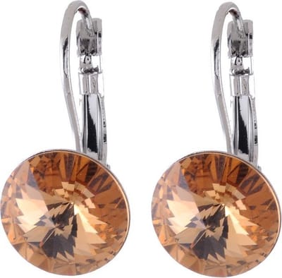 Behave Oorhangers Dames - rond 12 mm diameter - Oorbellen 2.2 cm lang