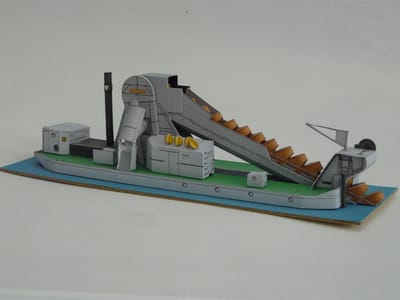 Stoombaggermolen Friesland, Nat. Baggermuseum, Sliedrecht