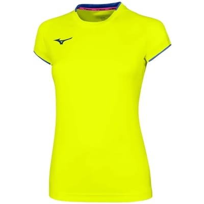 Mizuno Core Shirt Dames - geel - maat M