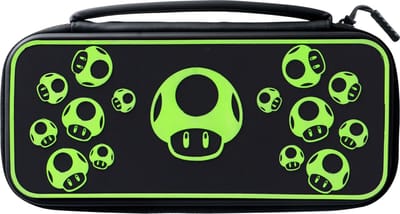 PDP Console Case - 1-UP Glow-in-the-dark: Consolehoesje - 1-UP Glow-in-the-dark - Bag - Nintendo Switch