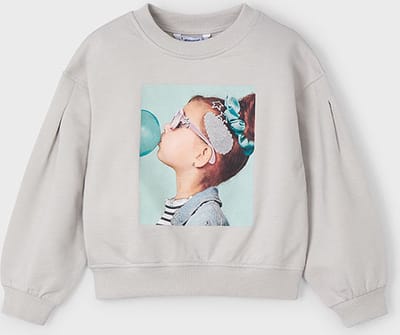 MAYORAL - Pull - Maat 92 - Meisjes - GRIJS -