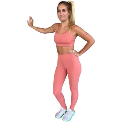 Damesbeha Les Poulettes Fitness rose corail