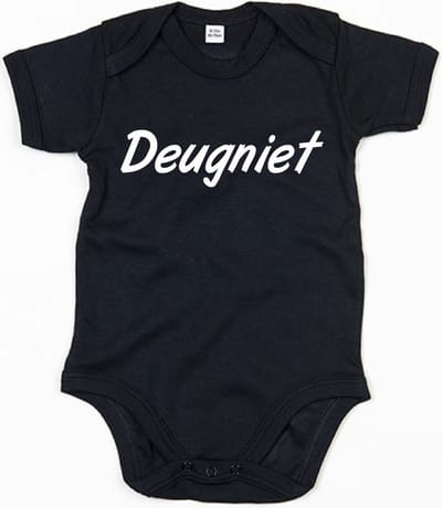 Rompertje Deugniet-Zwart-0-3 Maanden