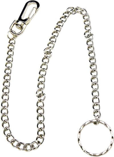 Doodadeals® - Broek Ketting – Casual – Sleutelketting – Broekketting – Portemonnee – Zilver – 38.5 cm